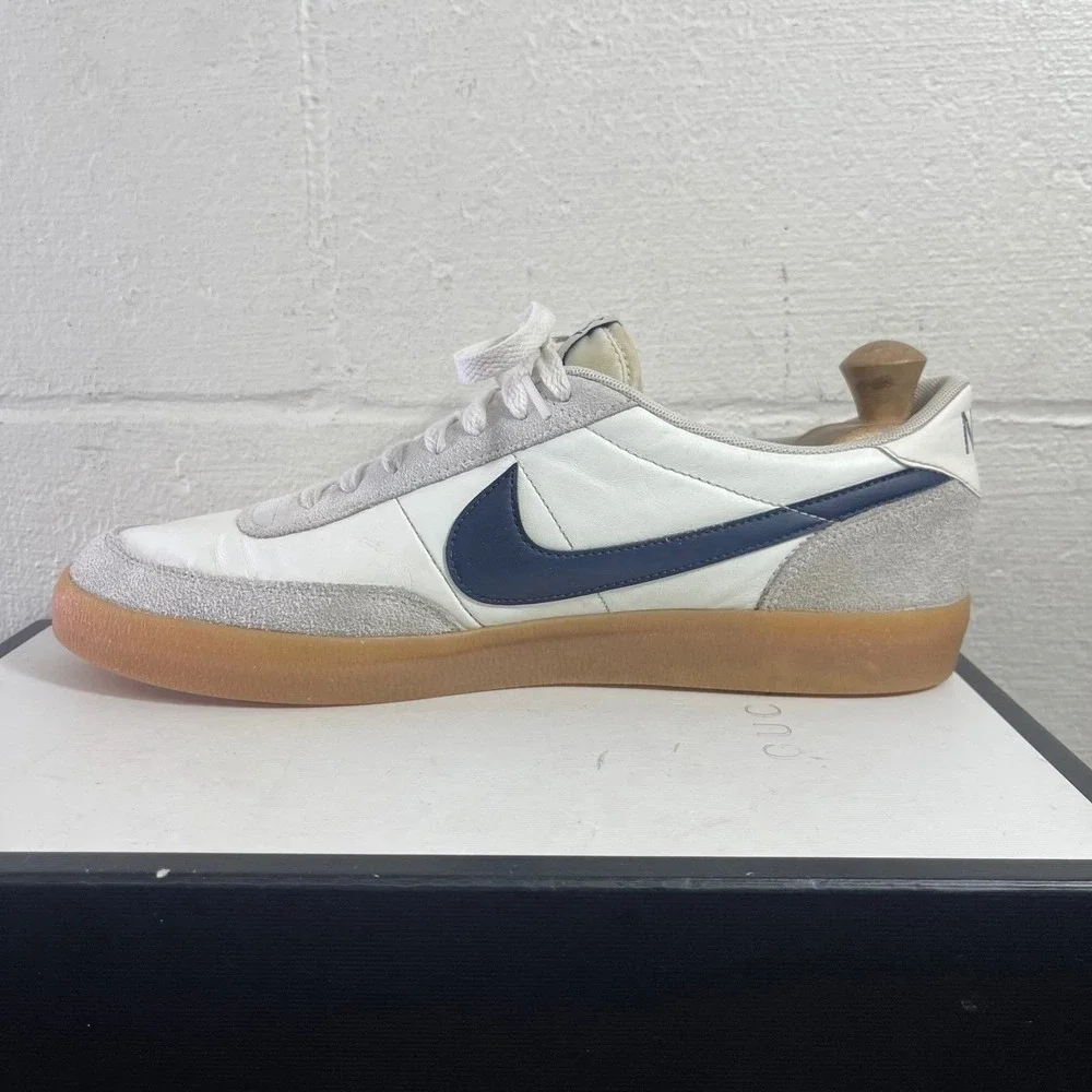 Nike Killshot 2 432997-107 Sail Navy Gum White Suede Leather Sneaker‎ Mens 13 US